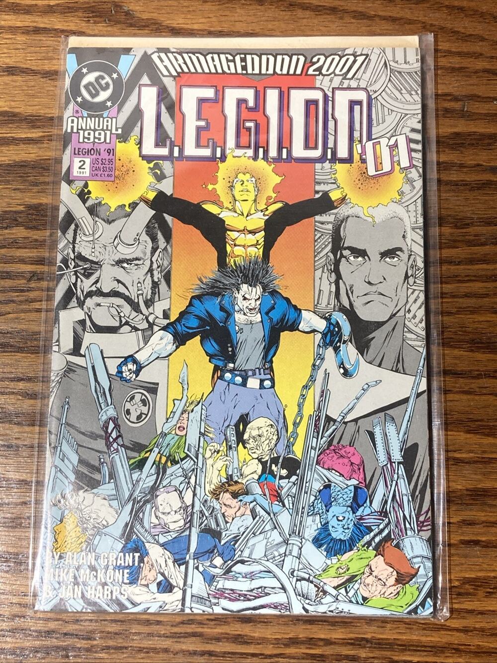 L.E.G.I.O.N. '01 Annual #2 1991 Armageddon 2001 tie in Lobo